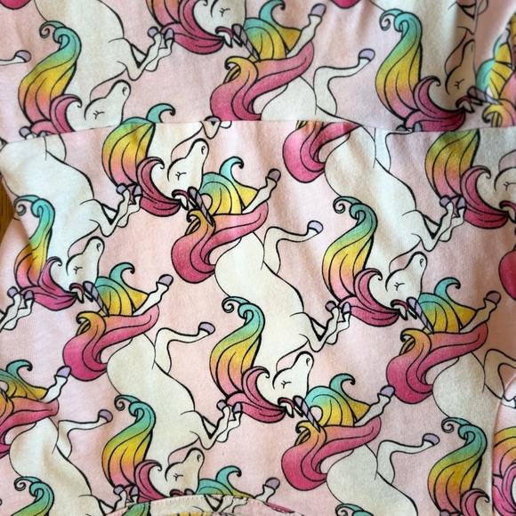The Children’s Place Girls Rainbow Unicorn Matching Everyday Dress - Pink 5/6 - Picture 2 of 5